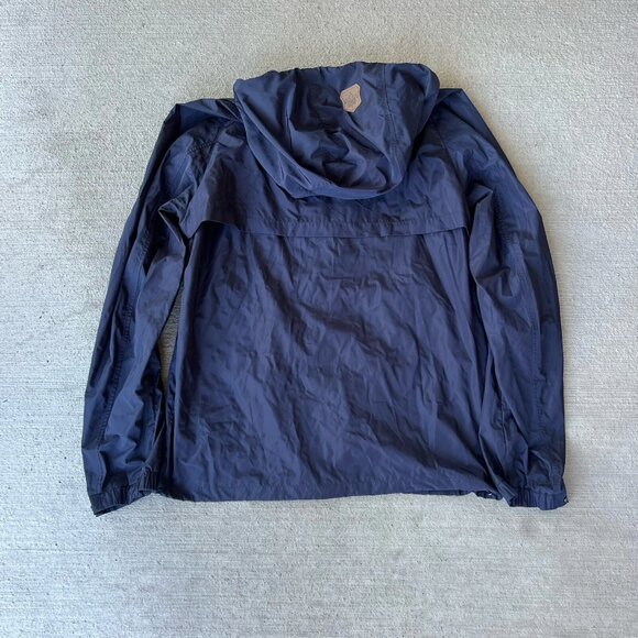 Mackage Men’s Hooded Lightweight Nylon Zip Jacket Navy Blue Size 38 M - Picture 6 of 7